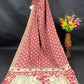 Kalamkari Cotton Saree in Pink