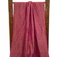 Pure Khaddi Crepe Georgette Banarasi Handloom Saree-Brocade in Royal Pink