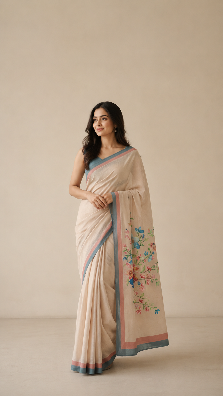 Designer Party Wear Saree in Satin-Barbicore collection