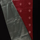 Burgundy Kanjivaram Silk Saree | Silver Zari Wedding Wear for Women