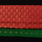 Pure Kanjivaram Silk Saree in Red & Green  | Bridal Gold Zari Work | Wedding Wear