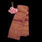 Rose Pink Tissue Saree | Designer Metallic Tissue Wedding Saree