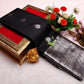 Tana Fancy Semi Soft Silk Saree  in Black