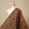 Multicolor - Natural Dyed Block Print Cotton Pedana Kalamkari Fabric