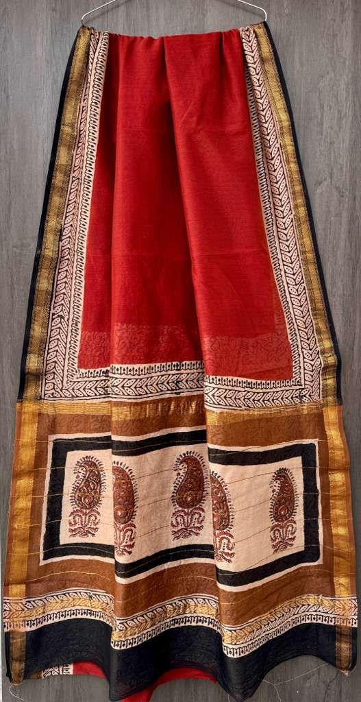 Maheshwari Silk Cotton Saree