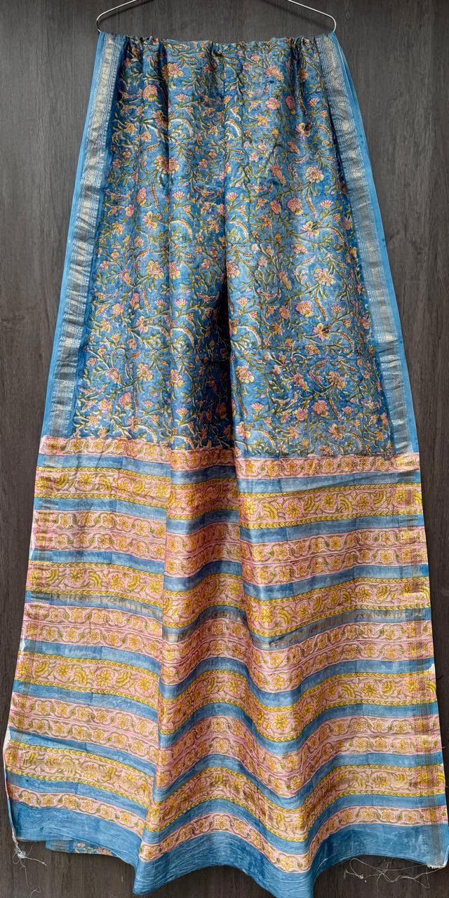 Maheshwari Silk-Cotton Saree