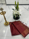 Authentic Pure Munga Silk Saree in Red