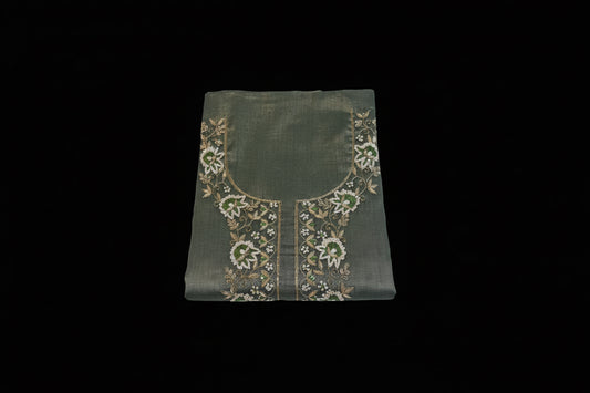 Fancy Tissue Embroidary-Green