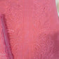Fancy MulChanderi-Embroidery-Cutwork-Pink