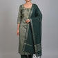 Fancy Tissue Embroidary-Green