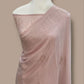Pure Georgette Handloom Banarasi Saree with Swarovski Stone Work in Pastel Pink