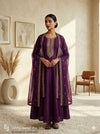 Anarkali Suit in Purple
