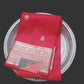Red Kanjivaram Silk Saree | Bridal Silver Zari Wedding Wear for Women
