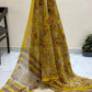 Premium hand block printed Chiffon Sarees