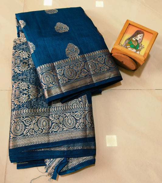 Kolkata Semi Silk Sarees-Opera silk