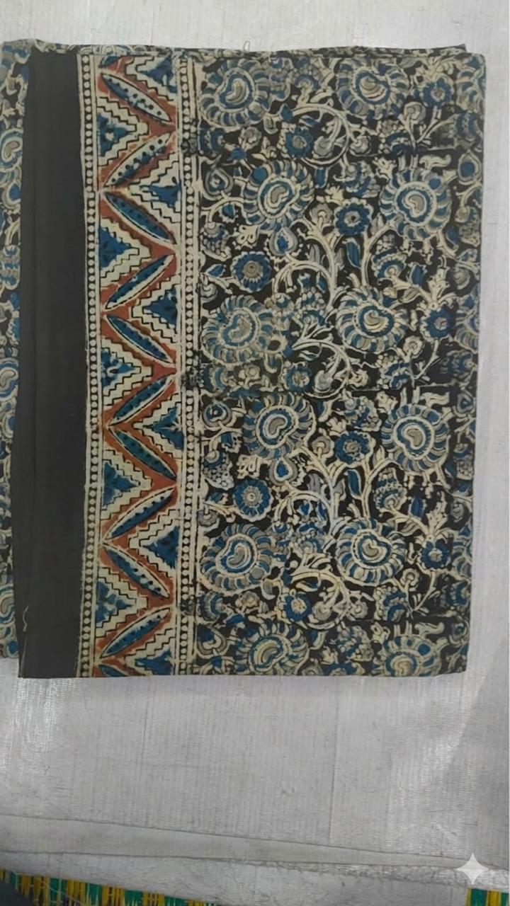 Kalamkari Mul Cotton Saree
