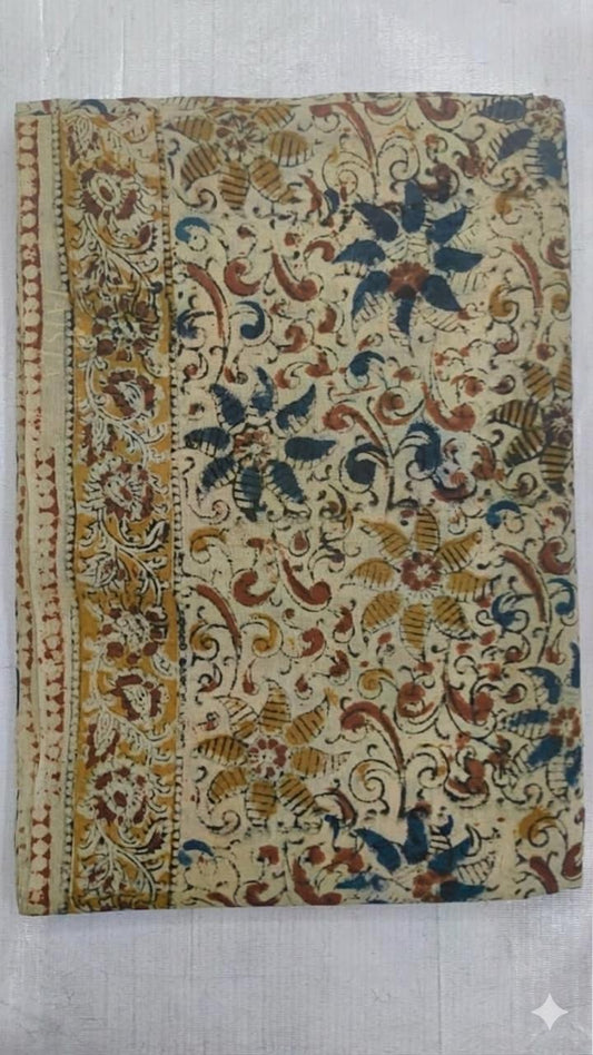 Kalamkari Mul Cotton Saree