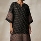 Ajrak Modal Kaftan in Red