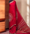 Kasumbo Dana Bandhej Saree in Gaji Silk