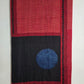 Ajrakh Block Printed Modal Silk Saree in Red