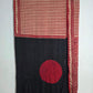 Ajrakh Block Printed Modal Silk Saree