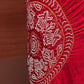 Kasumbo Dana Bandhej Saree in Gaji Silk