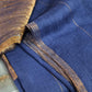 Pure Linen Saree in Blue