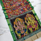 Pen Kalamkari Saree in Bangalore Silk