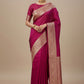 Pure Kora Tissue Handloom Banarasi Saree