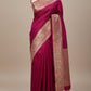 Pure Kora Tissue Handloom Banarasi Saree