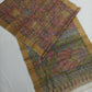 Srikalahasti kalamkari Saree in Tussar Silk in pastel pink