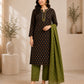 Bagh Print Office Suit — 3 Pc. Stitched Set