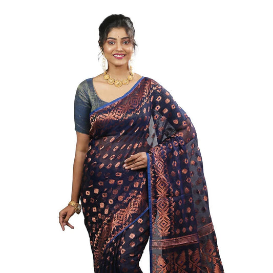 Dhakai Jamdani Saree-Party Wear