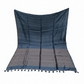 Navy Blue Matka Silk Saree