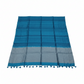 Teal Blue Matka Silk Saree